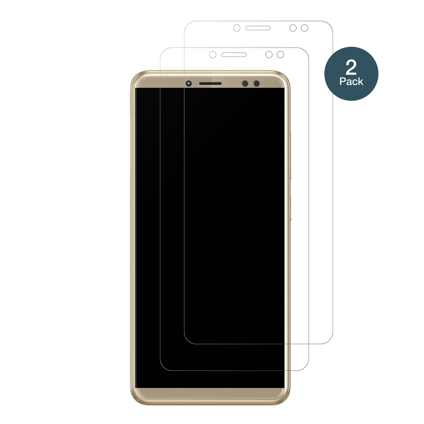 WALTONPrimo S6 infinity mit aufgebrachter dipos Panzerfolie, die lästige Fingerabdrücke minimiert