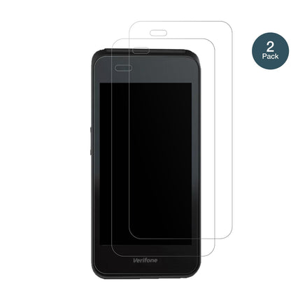 2x Screen Protector for Verifone Carbon Mobile 5 matte Flexible Glass 9H dipos