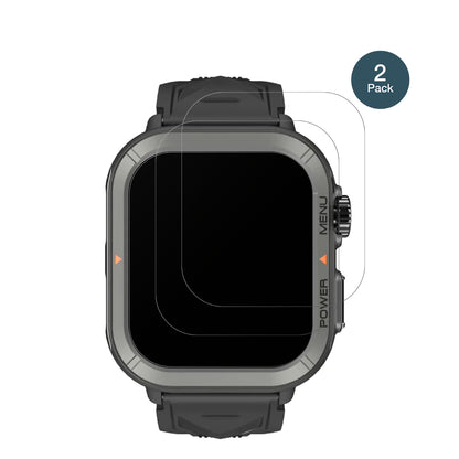 2x 9H Schutzfolie matt für Blackview W30 Smartwatch 1.91 Zoll Panzerfolie