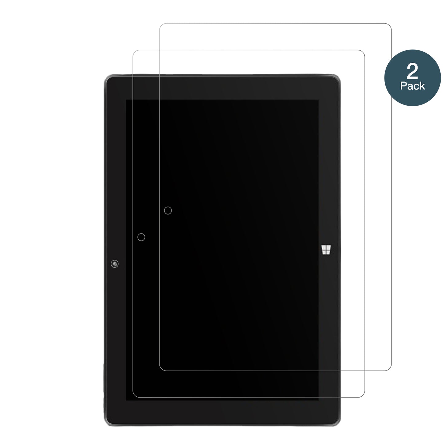 2x 9H Schutzfolie matt für SZTPS Windows 11 Tablet Panzerfolie