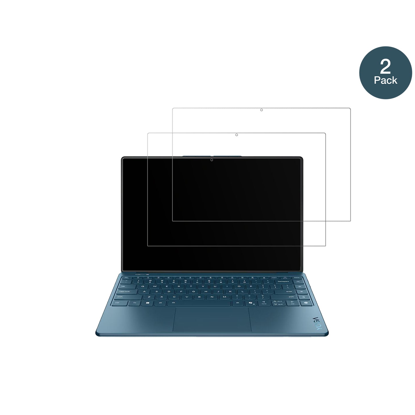2x 9H Schutzfolie matt für Lenovo Yoga 9 2-in-1 14ILL10 14 Zoll Panzerfolie