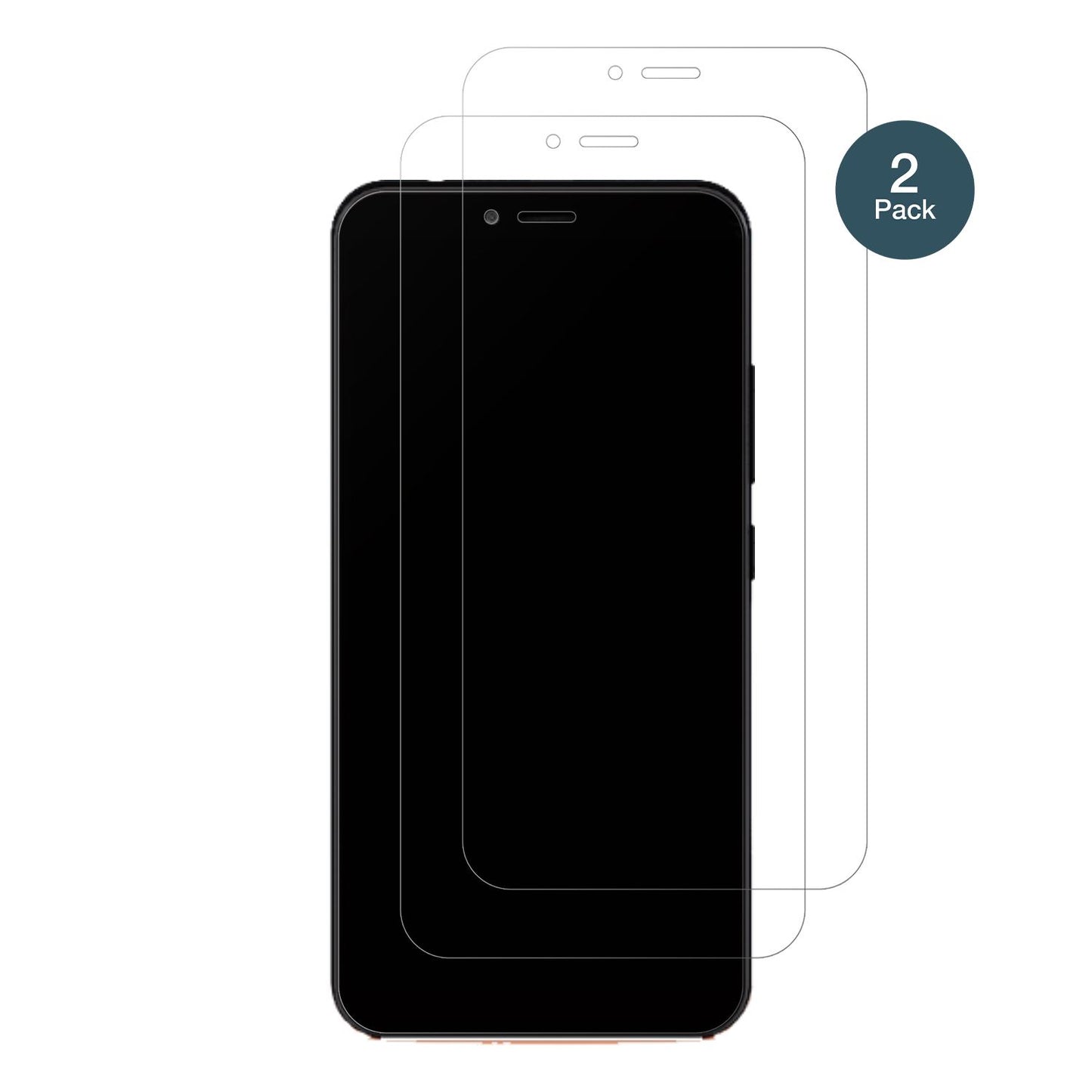 2x Screen Protector for Unonu W55G matte Flexible Glass 9H dipos