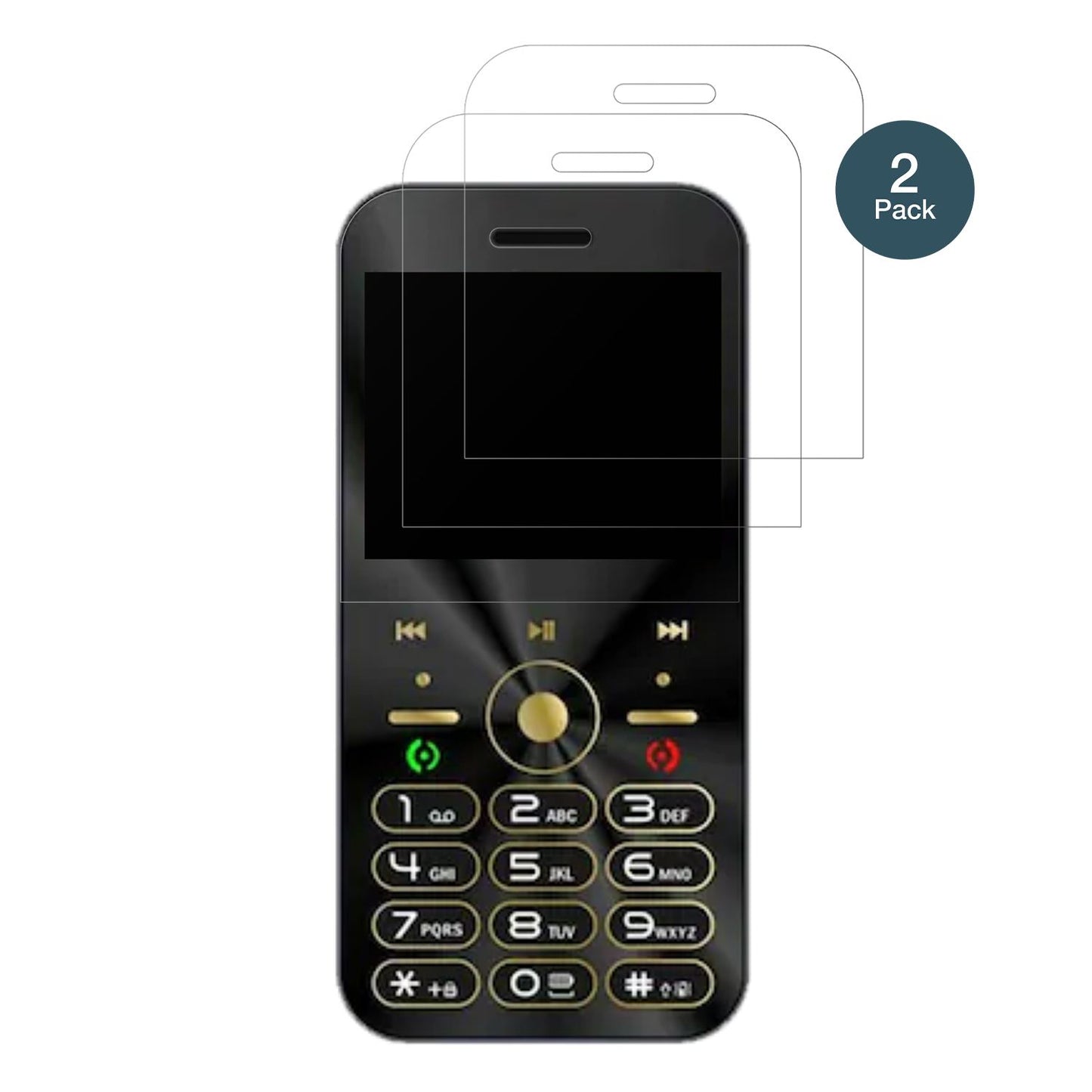 2x Screen Protector for I Kall A2 matte Flexible Glass 9H dipos