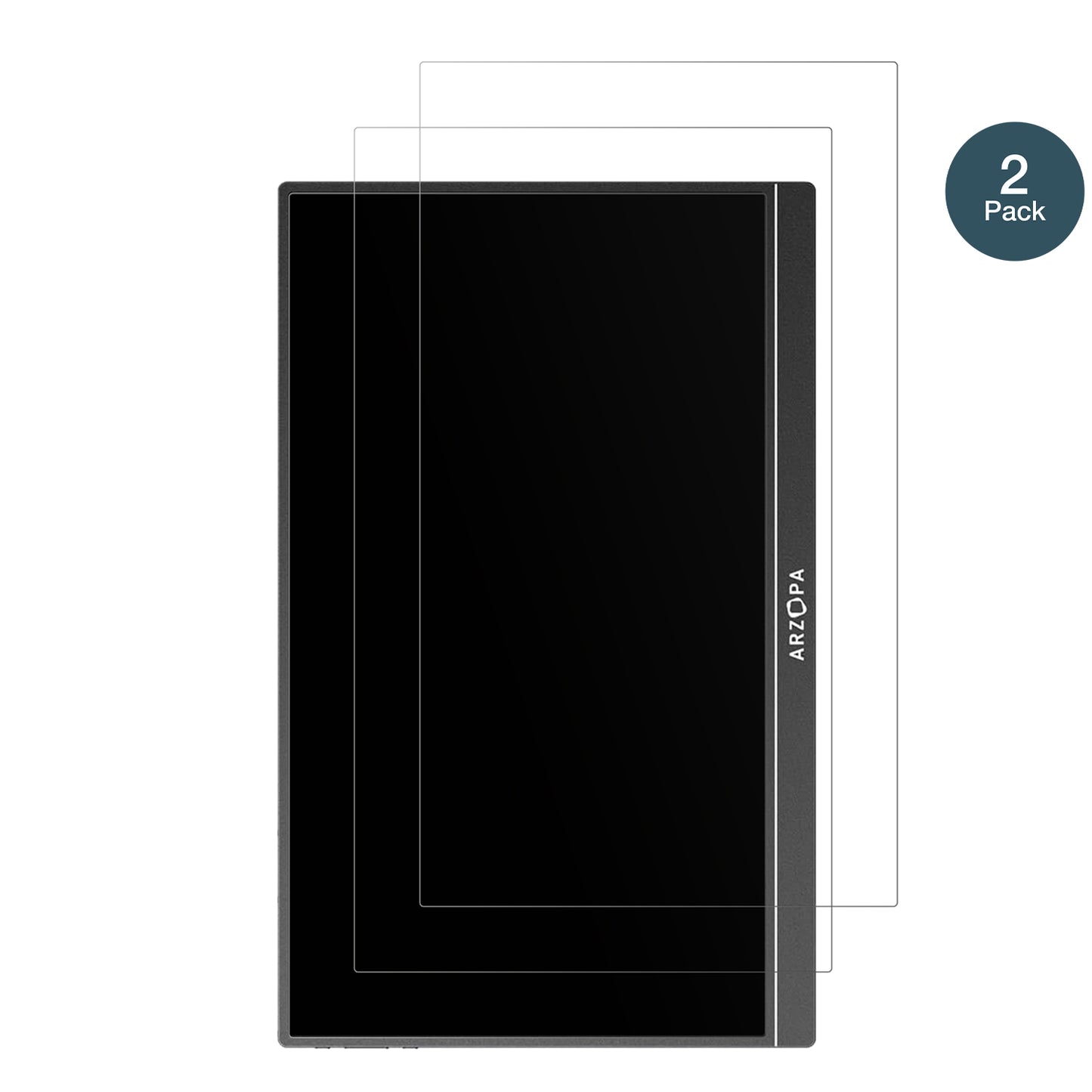 2x Screen Protector for Arzopa Z1RC 16 Zoll matte Flexible Glass 9H dipos