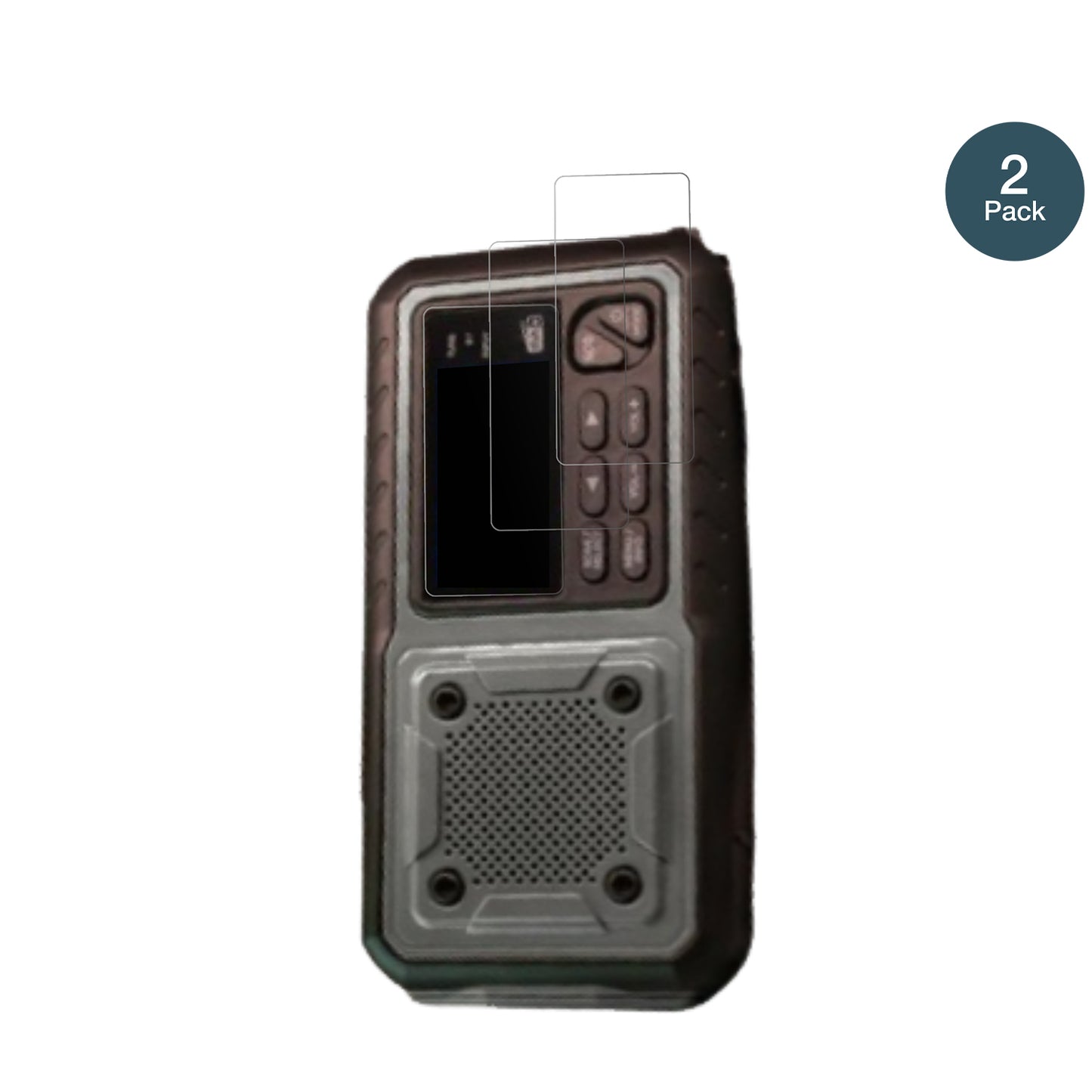 2x 9H Schutzfolie matt für Acta Berg Radio Panzerfolie
