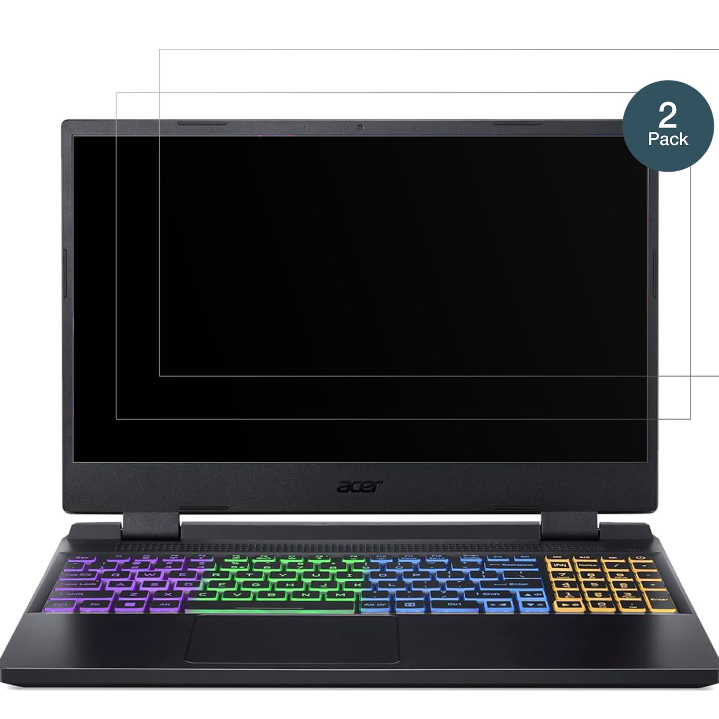 2x 9H Schutzfolie matt für Acer Nitro 5 AN515-58 Panzerfolie