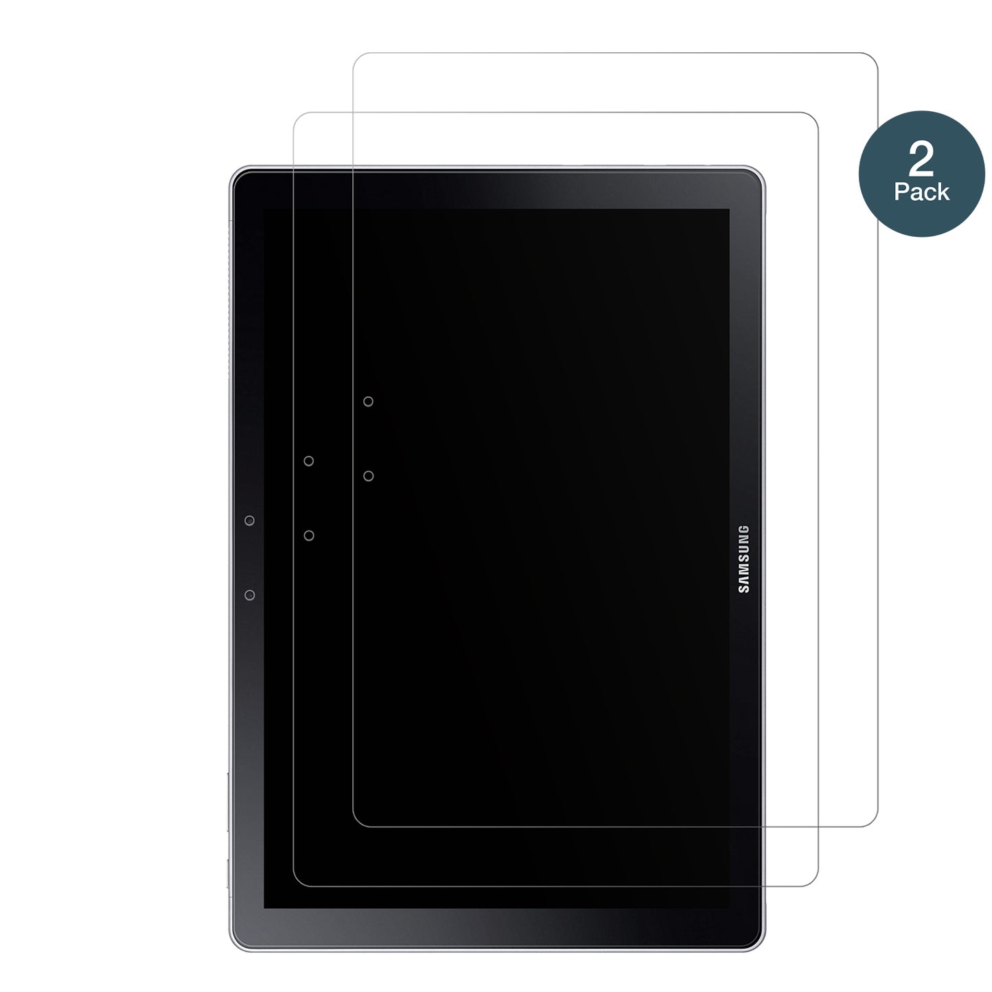 2x 9H Schutzfolie matt für Samsung Galaxy Book 12 Zoll 1. Gen Panzerfolie