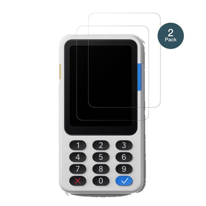 2x Screen Protector for Zettle by Paypal Reader matte Flexible Glass 9H dipos