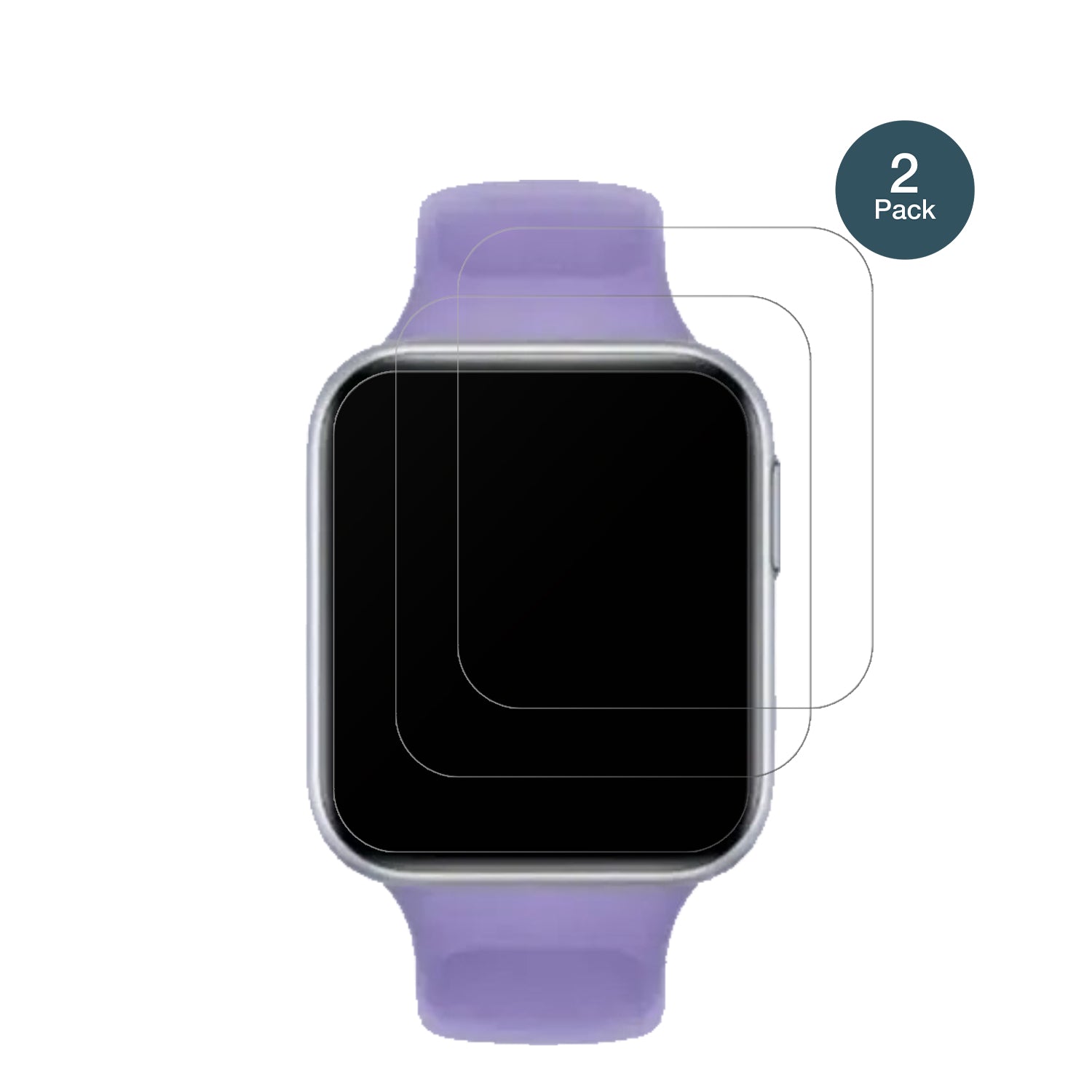 OppoWatch SE mit aufgebrachter dipos Panzerfolie, die lästige Fingerabdrücke minimiert