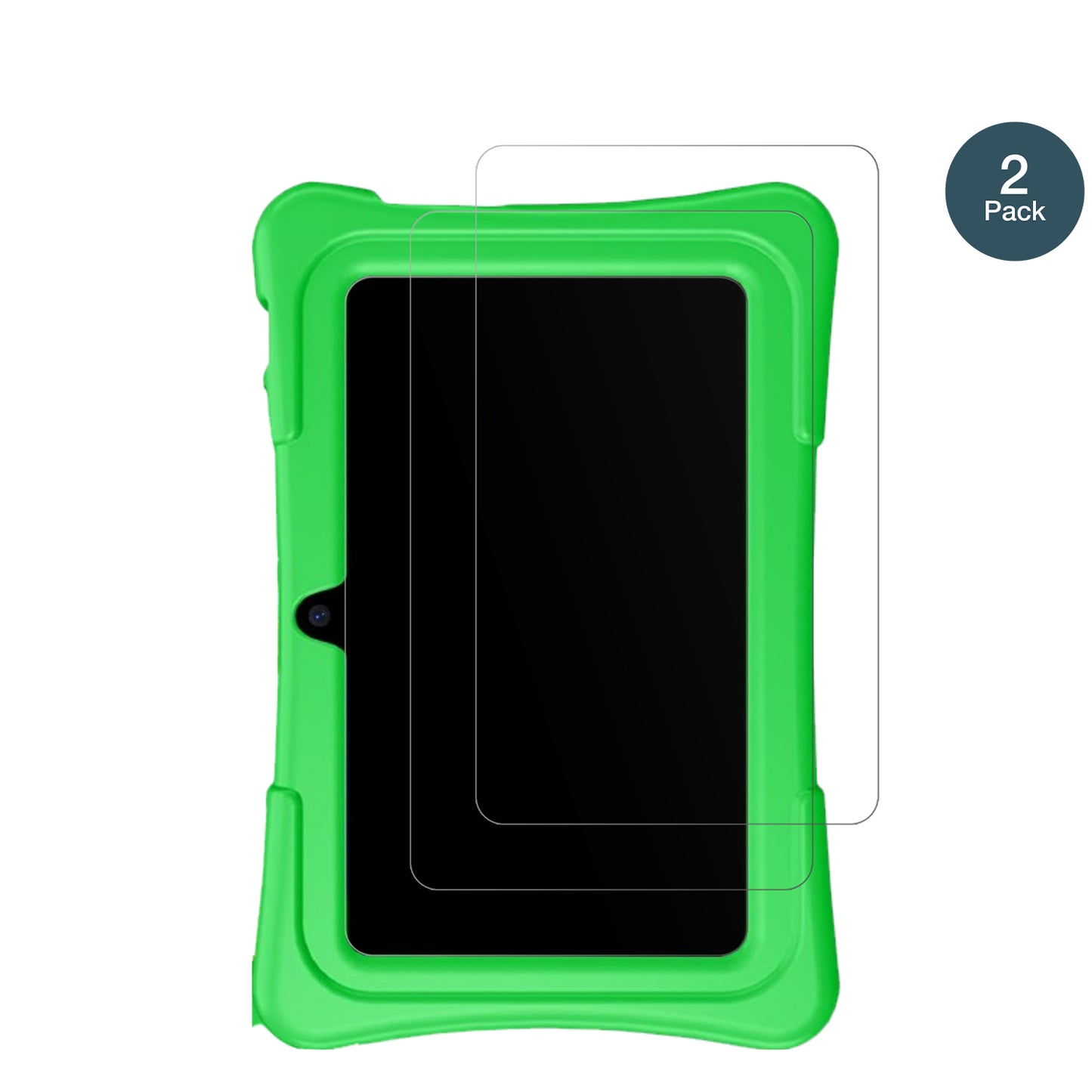 2x 9H Schutzfolie matt für Jikocxn 7 Zoll Tablet Panzerfolie