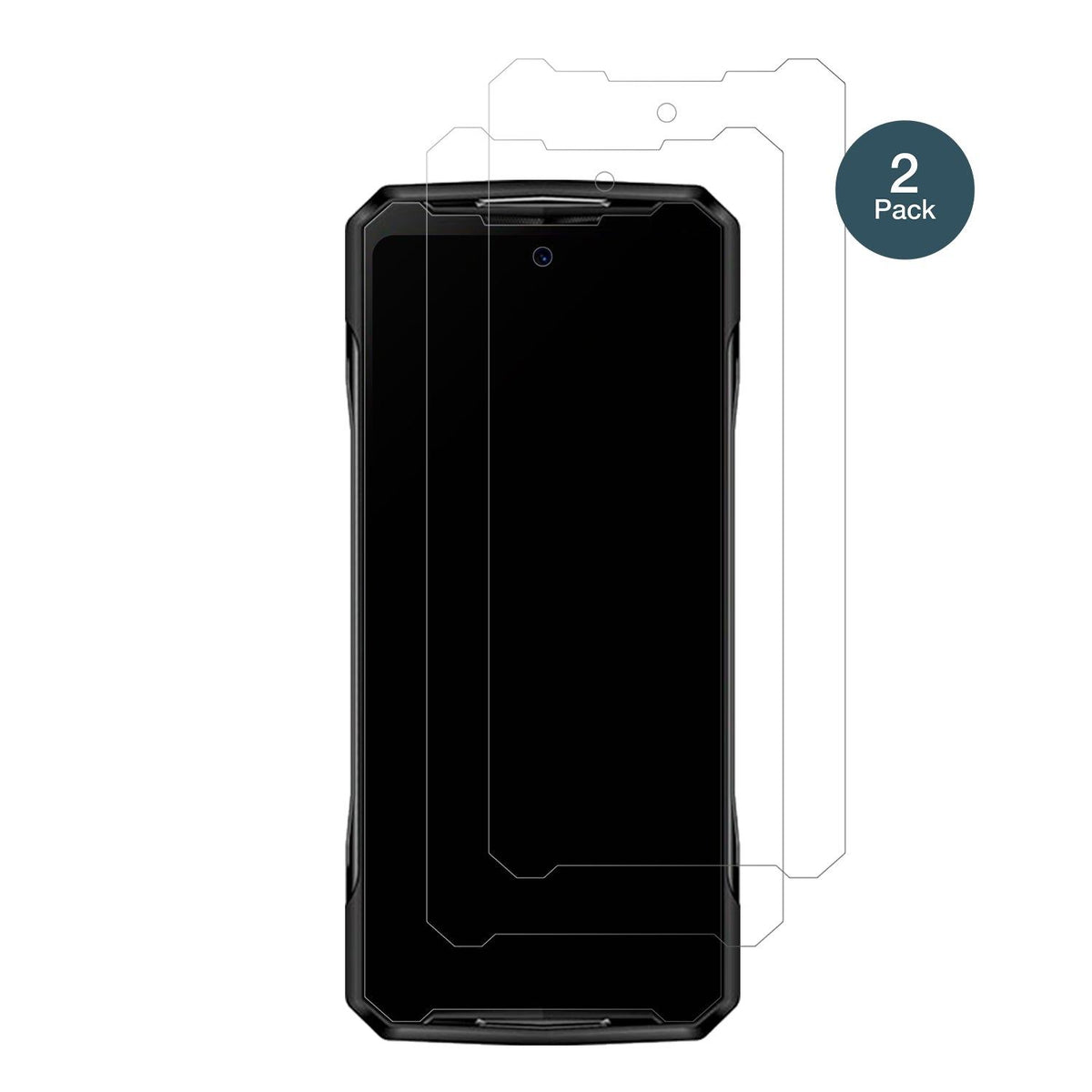 2x Screen Protector for Doogee DK10 matte Flexible Glass 9H dipos