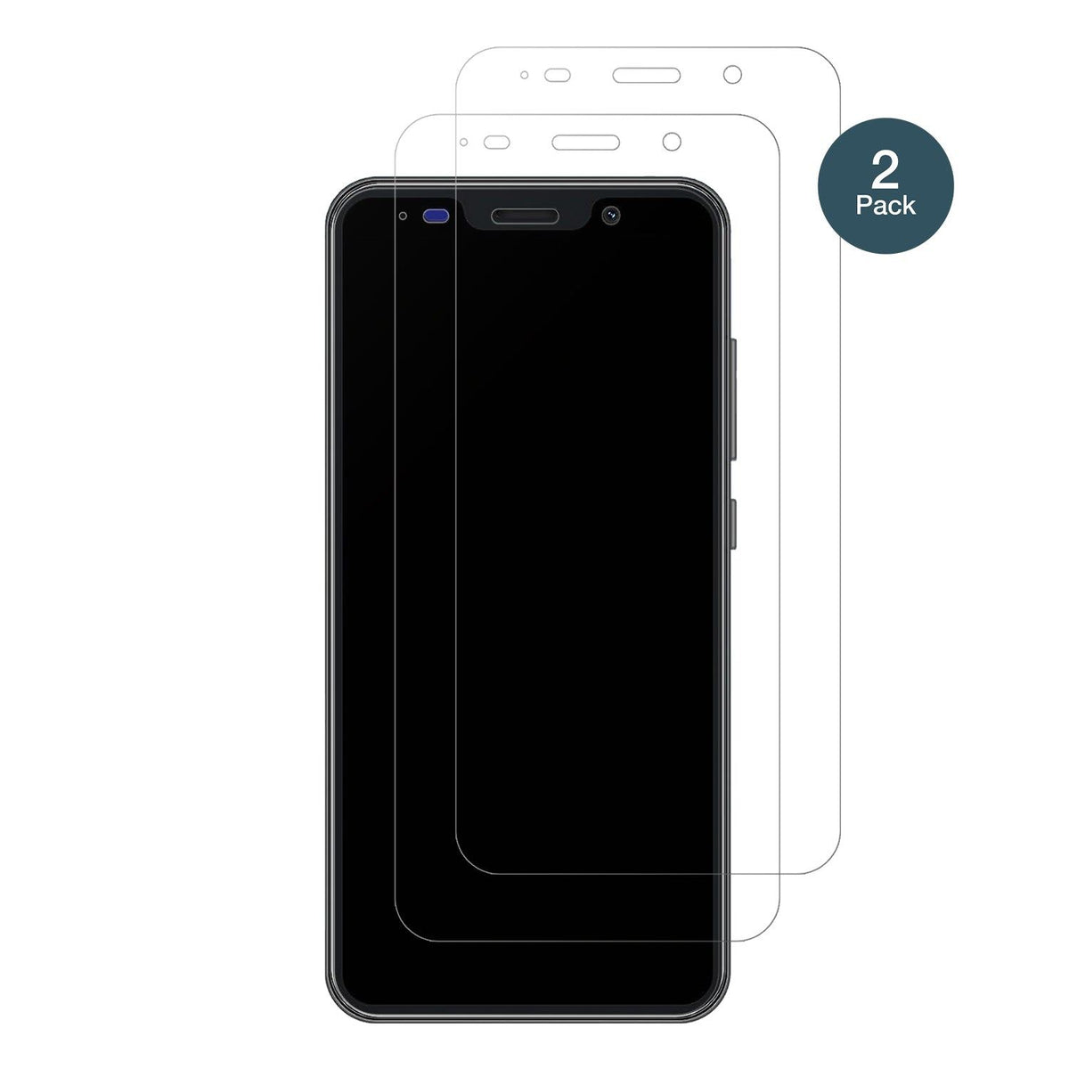 2x Screen Protector for XGody S21 matte Flexible Glass 9H dipos