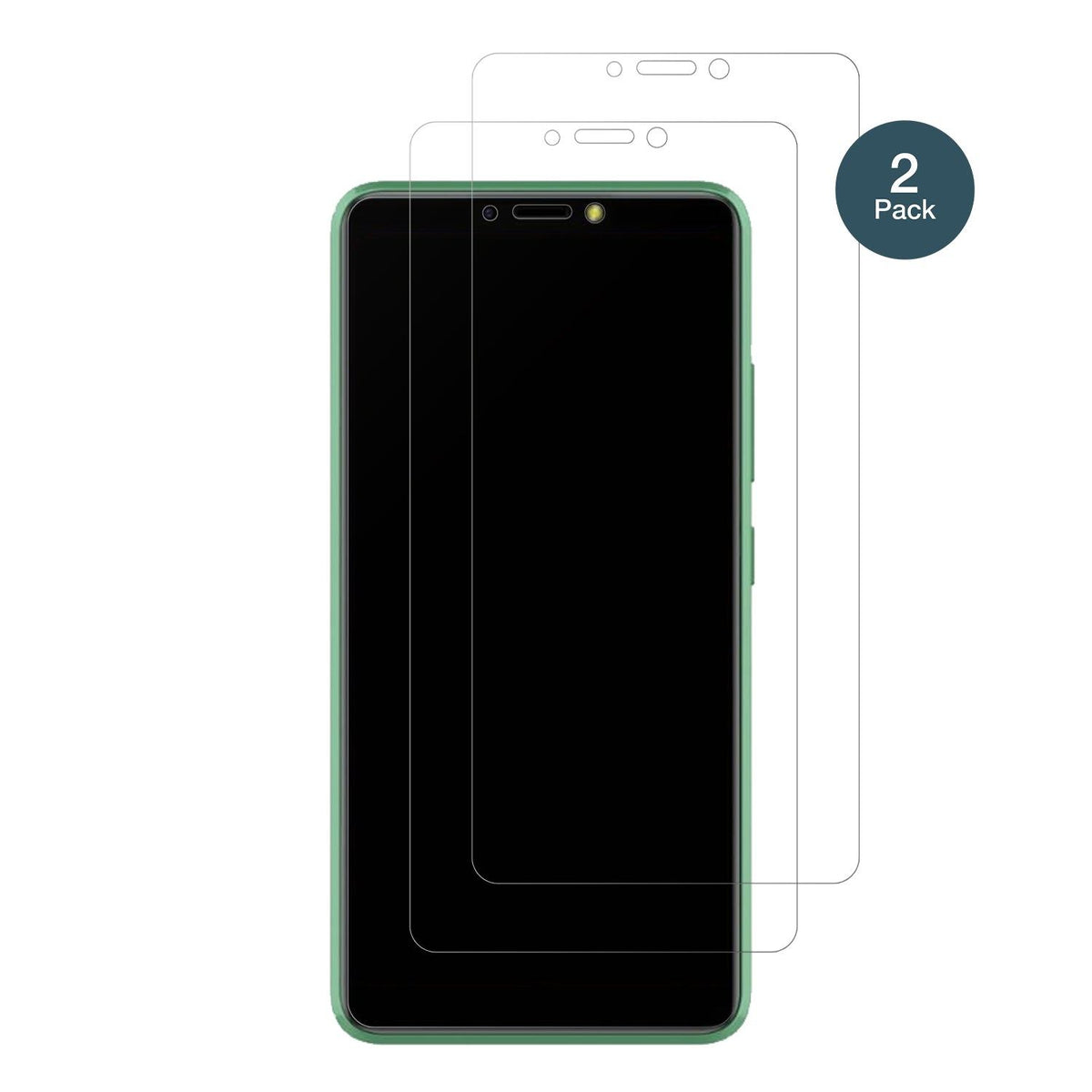 2x Screen Protector for Walton Primo F10 matte Flexible Glass 9H dipos
