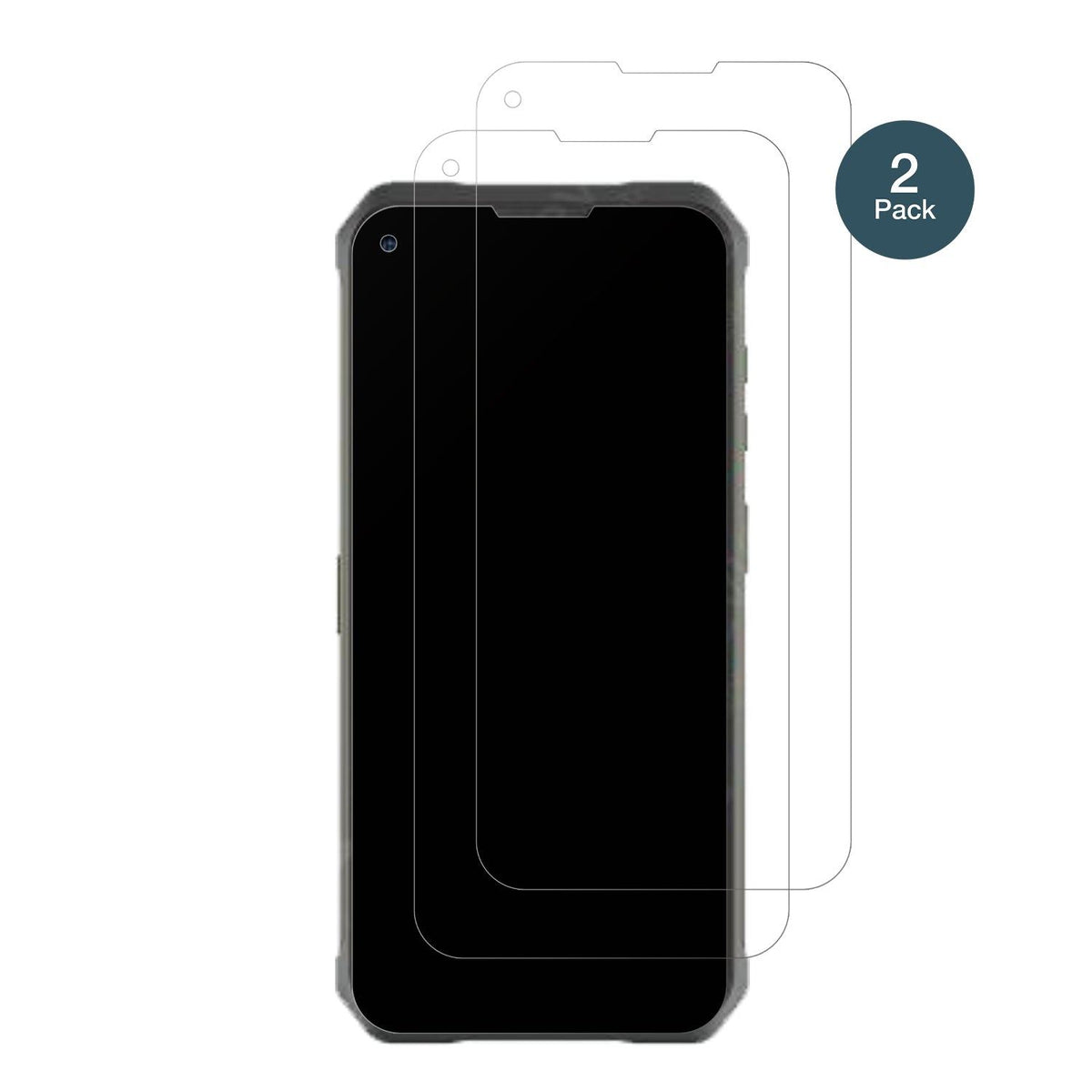 2x Screen Protector for DOOGEE V10 matte Flexible Glass 9H dipos