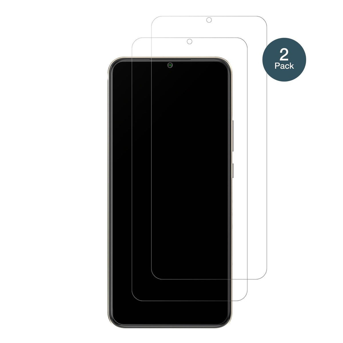 2x Screen Protector for General Mobile GM22 matte Flexible Glass 9H dipos