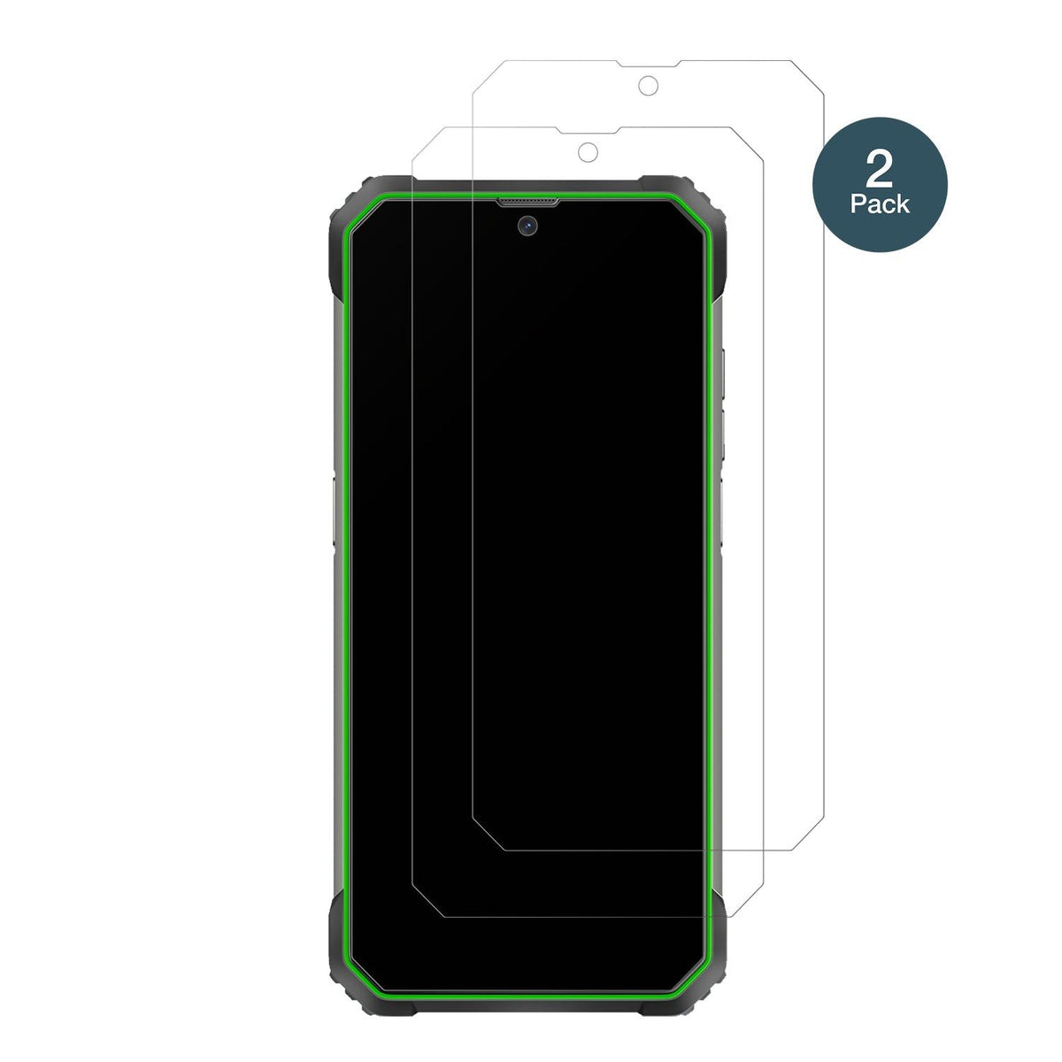 2x Screen Protector for Blackview BV8800 matte Flexible Glass 9H dipos