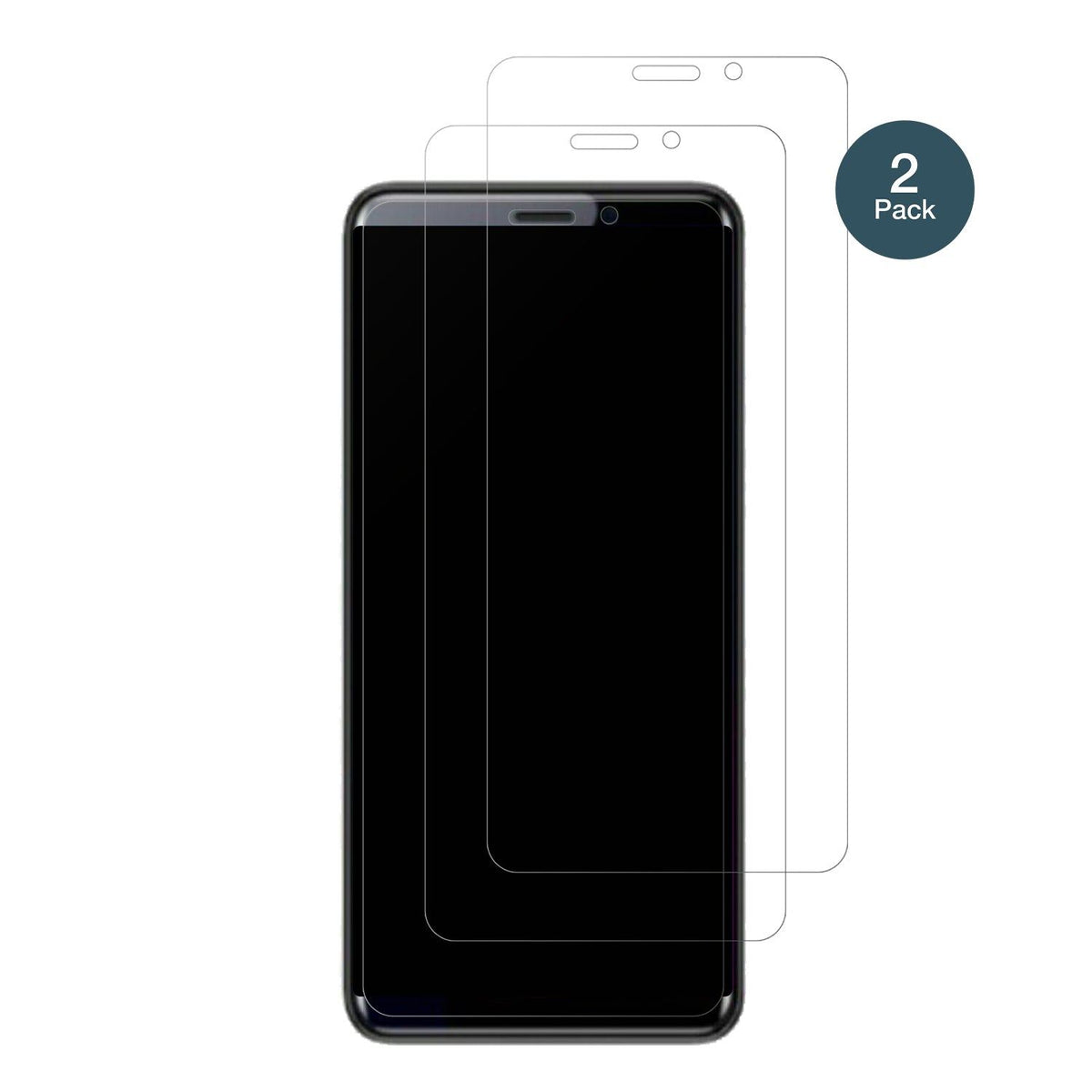 2x Screen Protector for Coolpad Cool Play 7C matte Flexible Glass 9H dipos