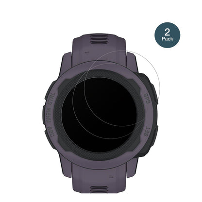 2x Screen Protector for Garmin Instinct 2S (40mm) matte Flexible Glass 9H dipos