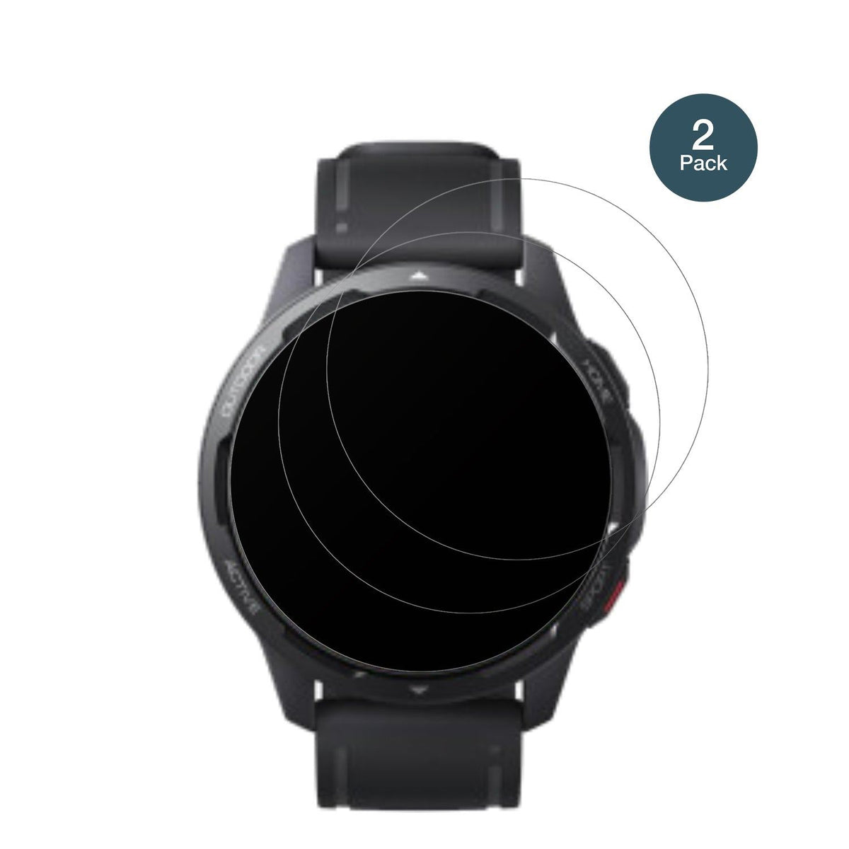 2x Screen Protector for Xiaomi Watch S1 Active matte Flexible Glass 9H dipos