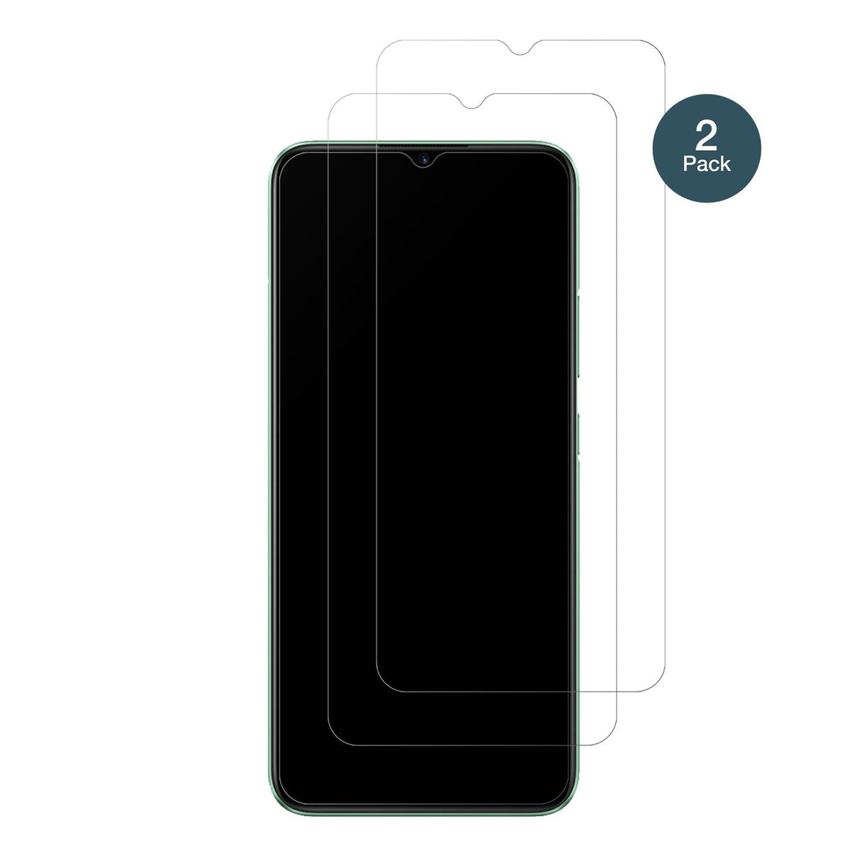 2x Screen Protector for Realme C11 matte Flexible Glass 9H dipos