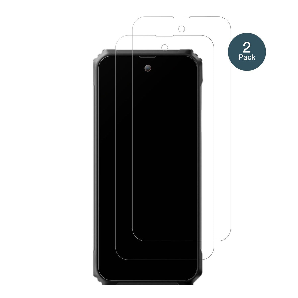 2x Screen Protector for Blackview BL8000 matte Flexible Glass 9H dipos