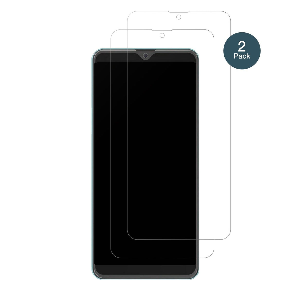 2x Screen Protector for xGody Y13 Pro matte Flexible Glass 9H dipos