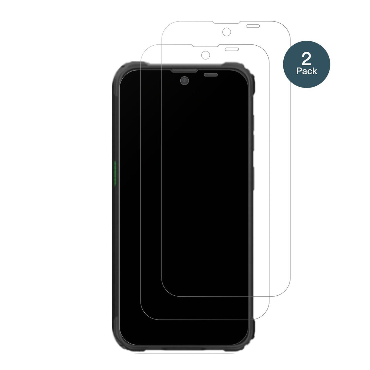 2x Screen Protector for Blackview BV5300 Plus matte Flexible Glass 9H dipos