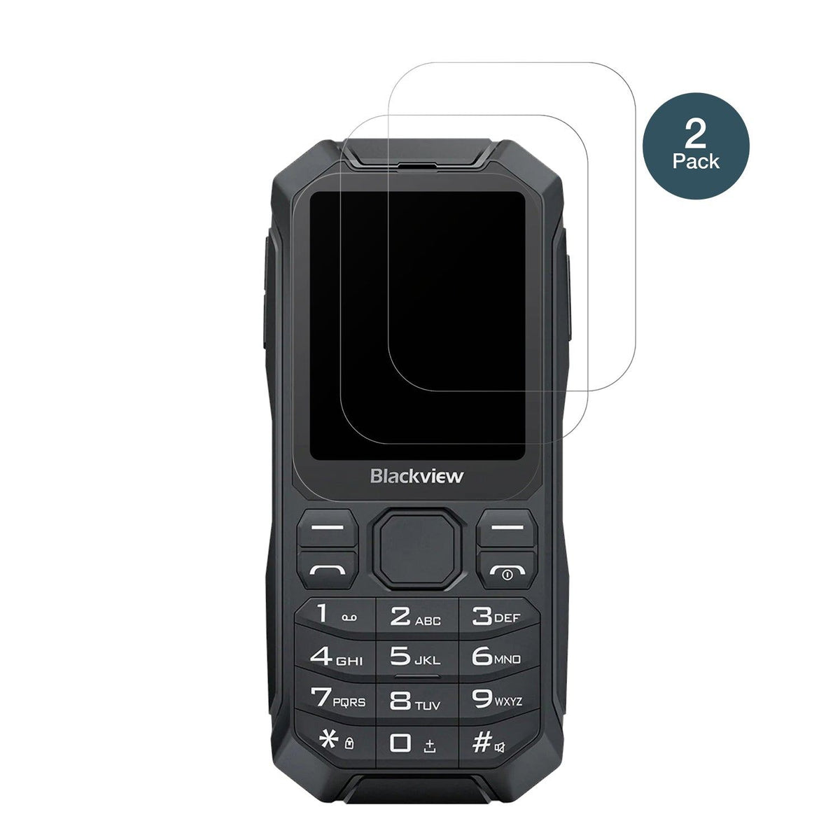 2x Screen Protector for Blackview N1000 matte Flexible Glass 9H dipos