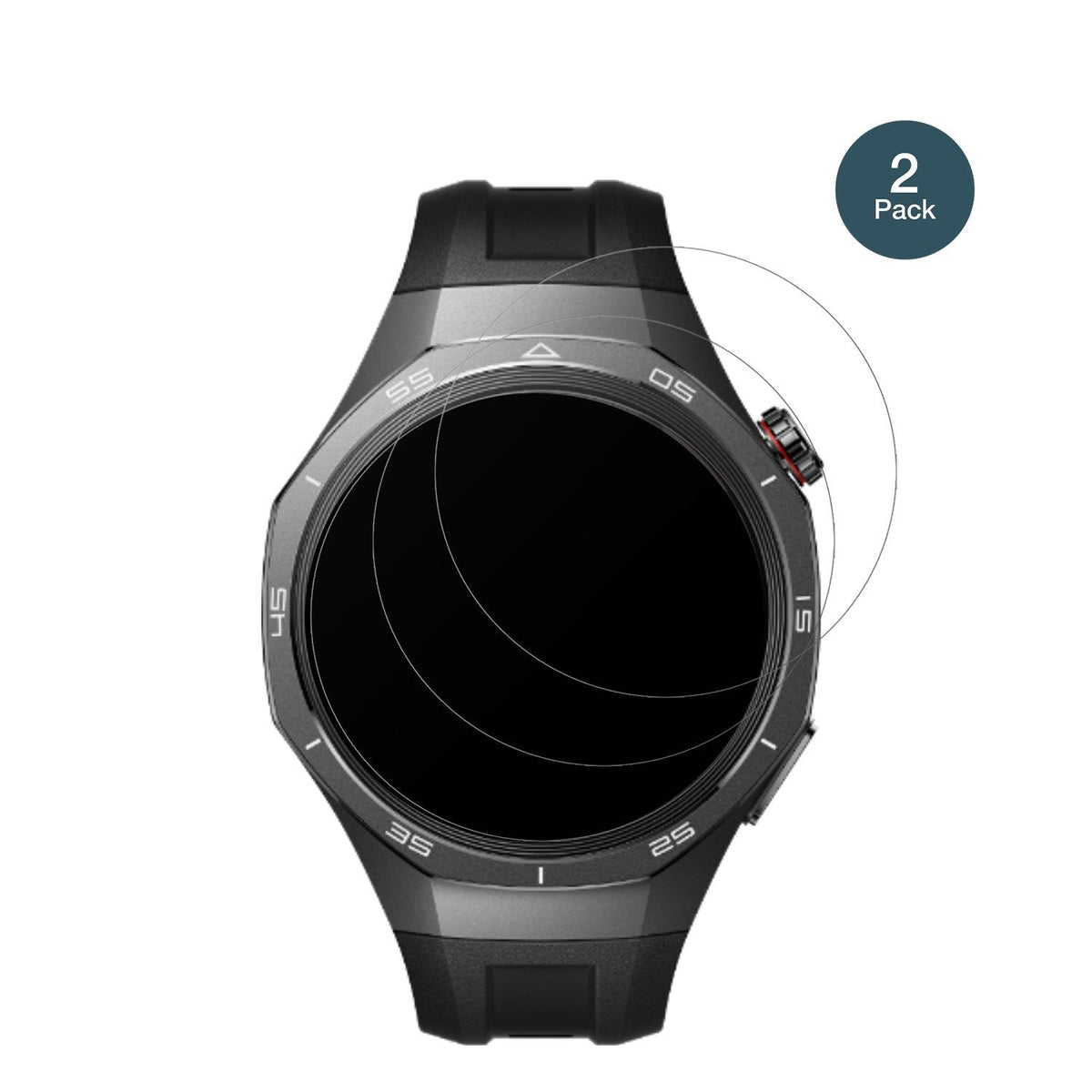 2x Screen Protector for Huawei Watch GT5 matte Flexible Glass 9H dipos