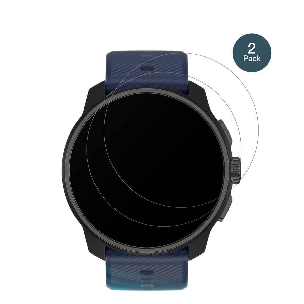 2x Screen Protector for Suunto Races matte Flexible Glass 9H dipos