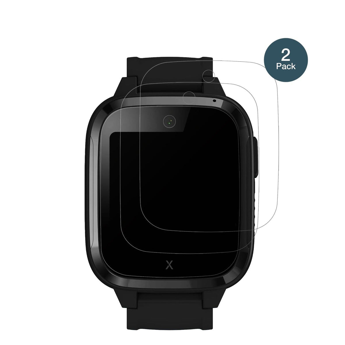 2x Screen Protector for XPLORA Kidzi Smartwatch matte Flexible Glass 9H dipos