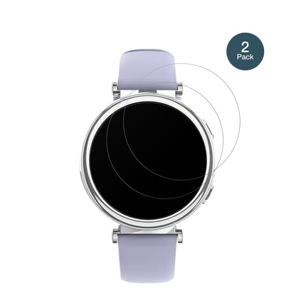 2x Screen Protector for Sanorum 1.27 Zoll Smartwatch matte Flexible Glass 9H