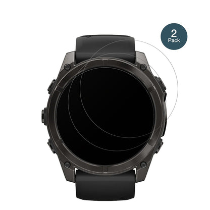 2x Screen Protector for Garmin Fenix 7x Pro 51mm matte Flexible Glass 9H dipos