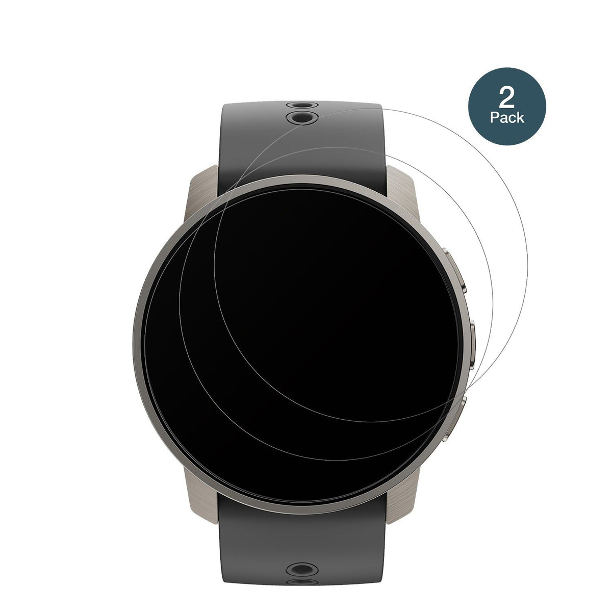 2x Screen Protector for Suunto Peak Pro matte Flexible Glass 9H dipos