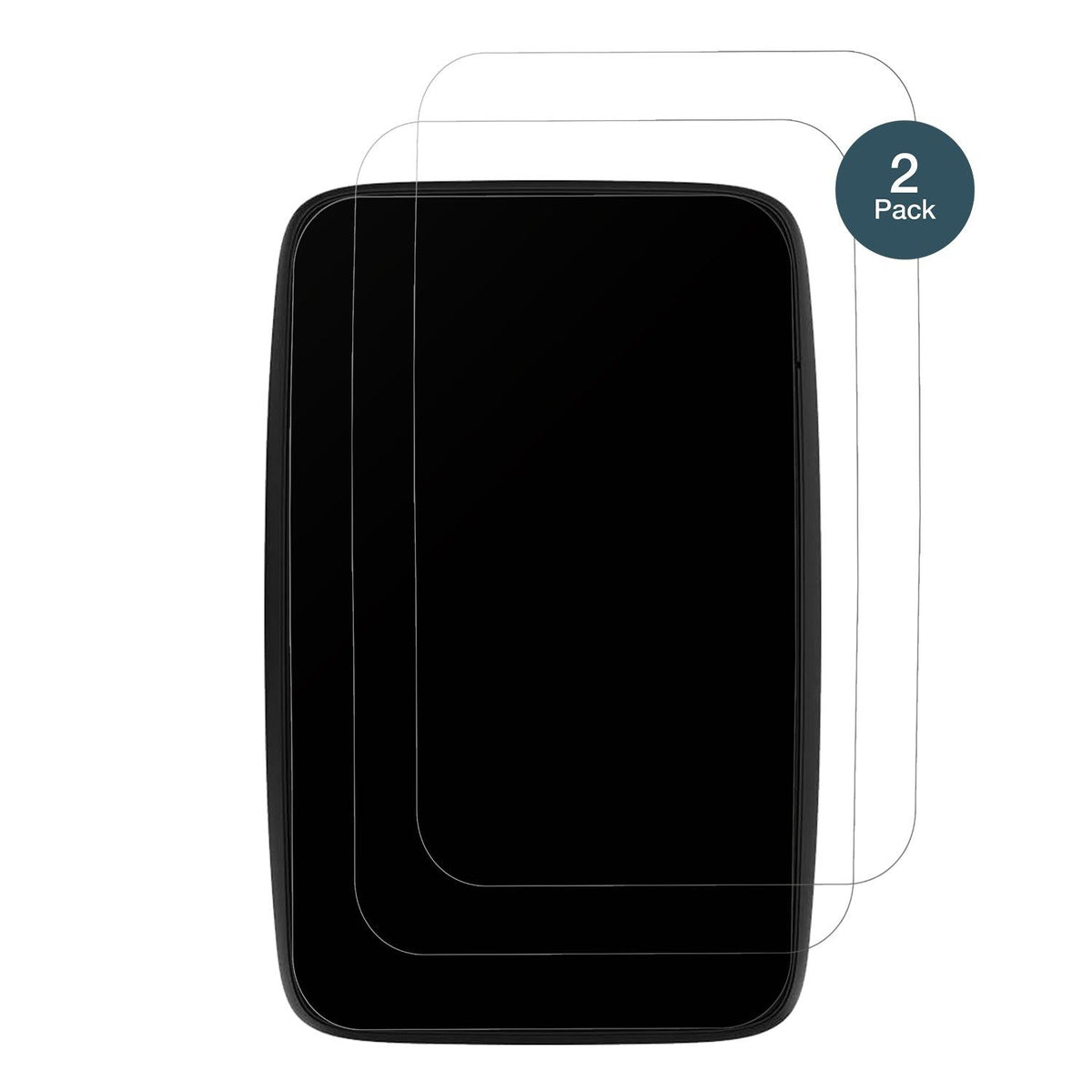 2x Screen Protector for TomTom Go Camper Max (2. Gen) matte Flexible Glass 9H
