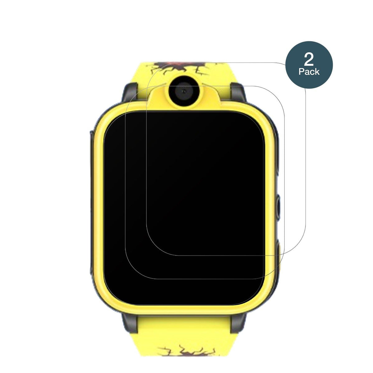 2x Screen Protector for Iowodo XT23-BK Smartwatch Kinder matte Flexible Glass