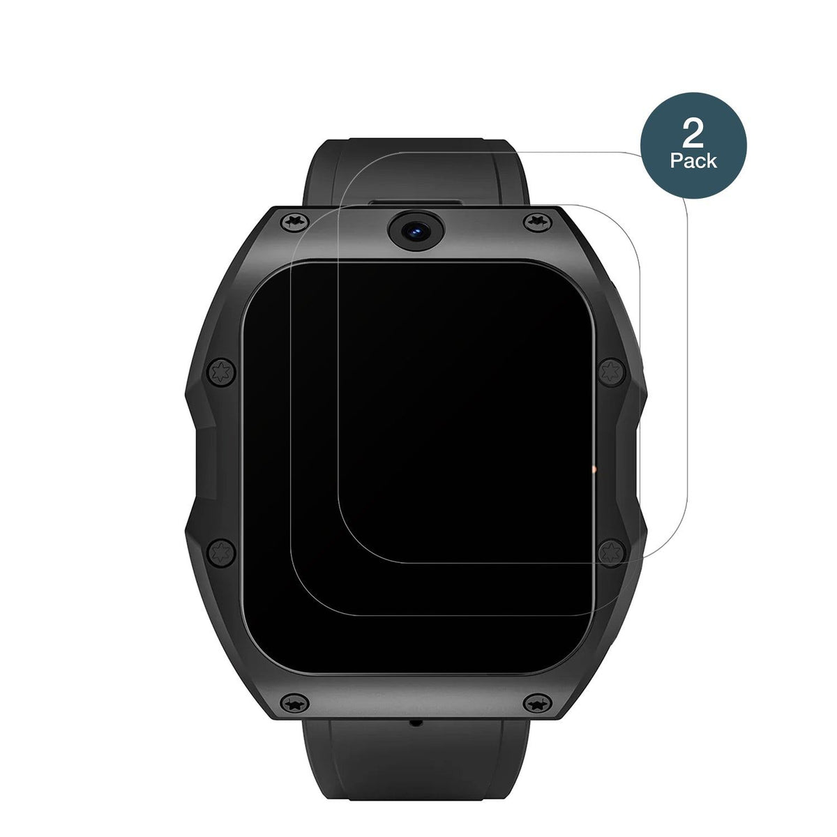 2x Screen Protector for Rogbid Model X Smartwatch matte Flexible Glass 9H dipos