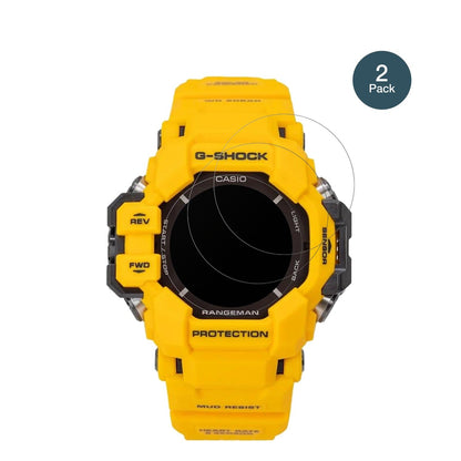 2x Screen Protector for Casio G-Shock GPR H1000 matte Flexible Glass 9H dipos