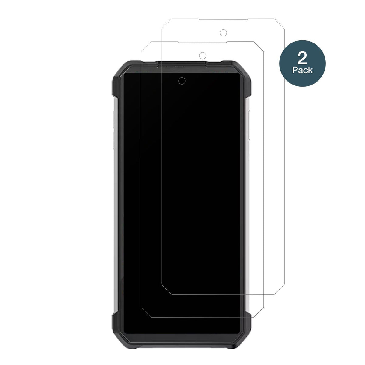 2x Screen Protector for 8849 Shark 3 matte Flexible Glass 9H dipos