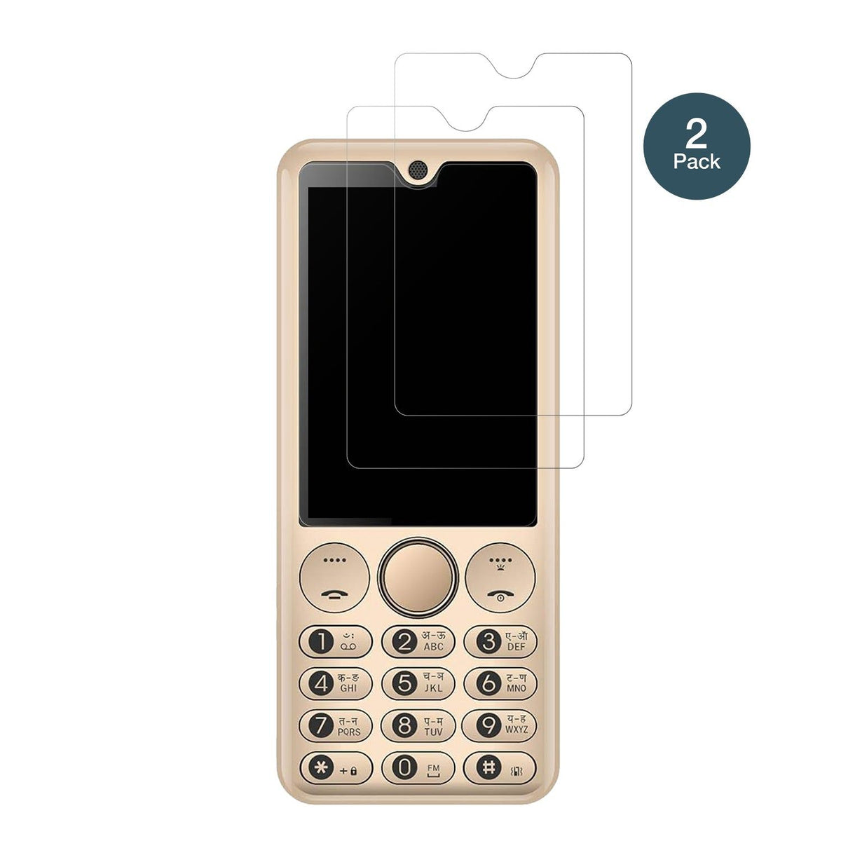 2x Screen Protector for Ziox Z520 matte Flexible Glass 9H dipos