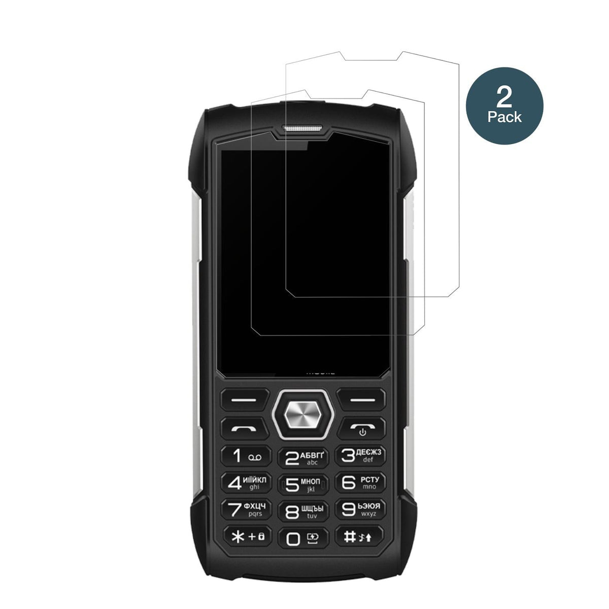 2x Screen Protector for Sigma X-treme PK68 matte Flexible Glass 9H dipos
