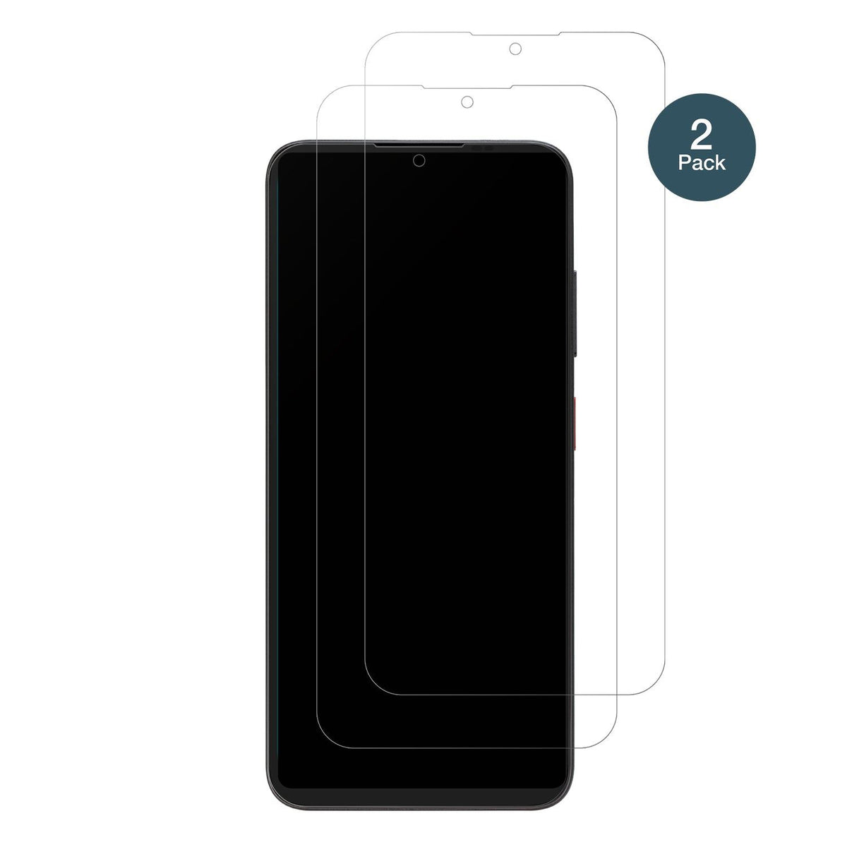 2x Screen Protector for ZTE Optus X Total matte Flexible Glass 9H dipos