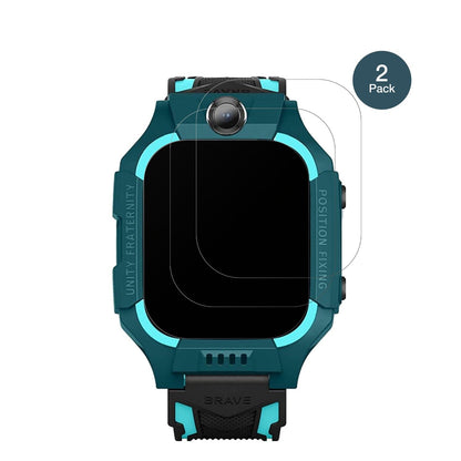 2x Screen Protector for xO Kids Smartwatch H100 matte Flexible Glass 9H dipos