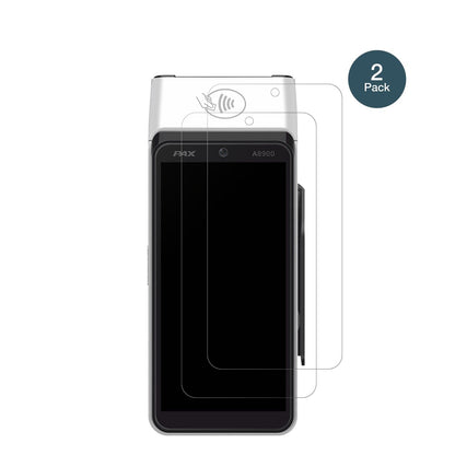 2x Screen Protector for Pax A8900 matte Flexible Glass 9H dipos