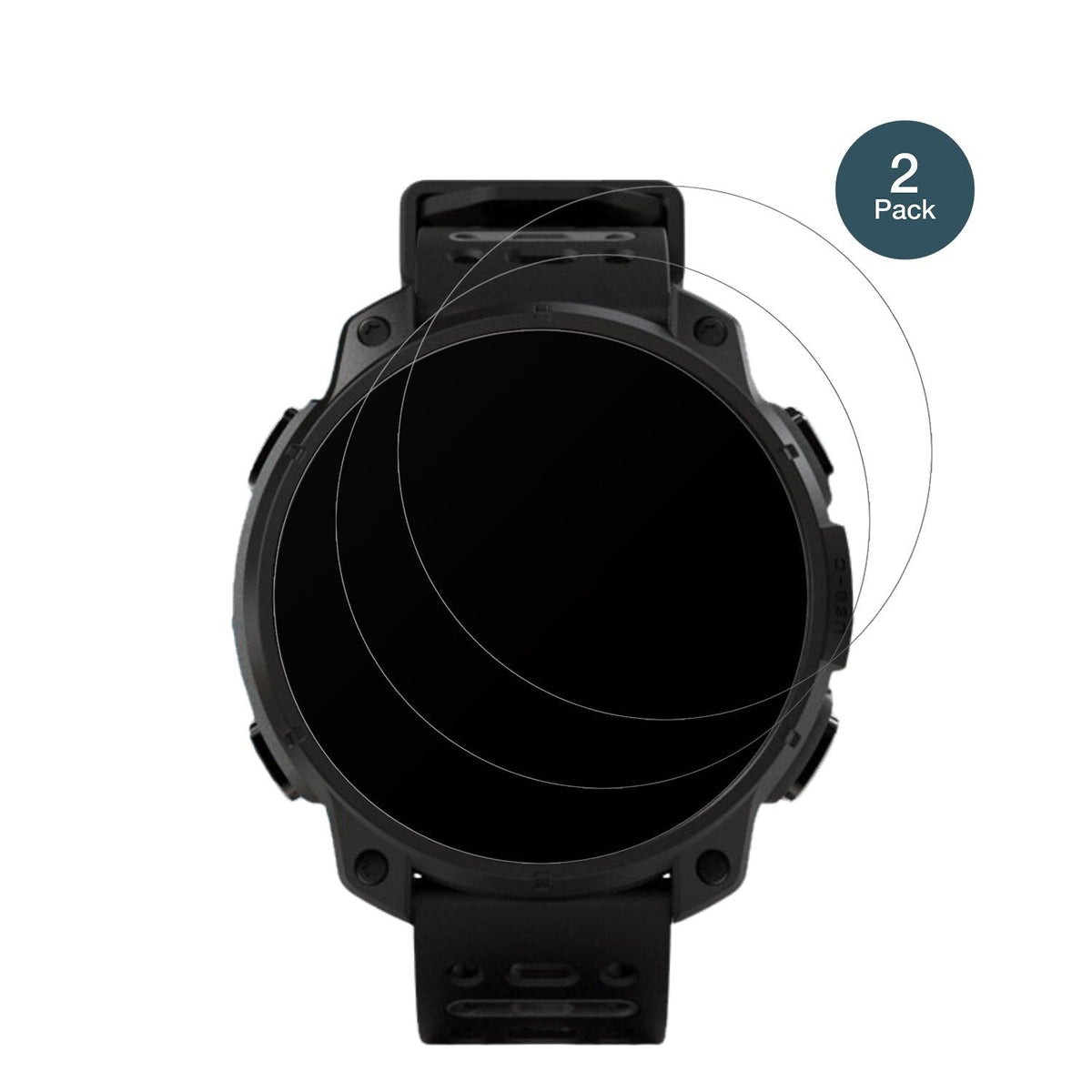 2x Screen Protector for UNA Watch matte Flexible Glass 9H dipos