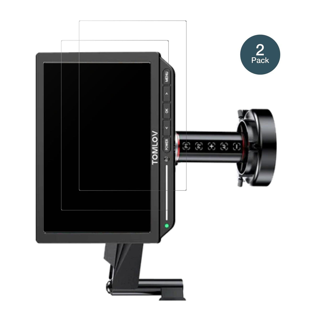 2x Screen Protector for Tomlov TM4K-4K FLEX matte Flexible Glass 9H dipos