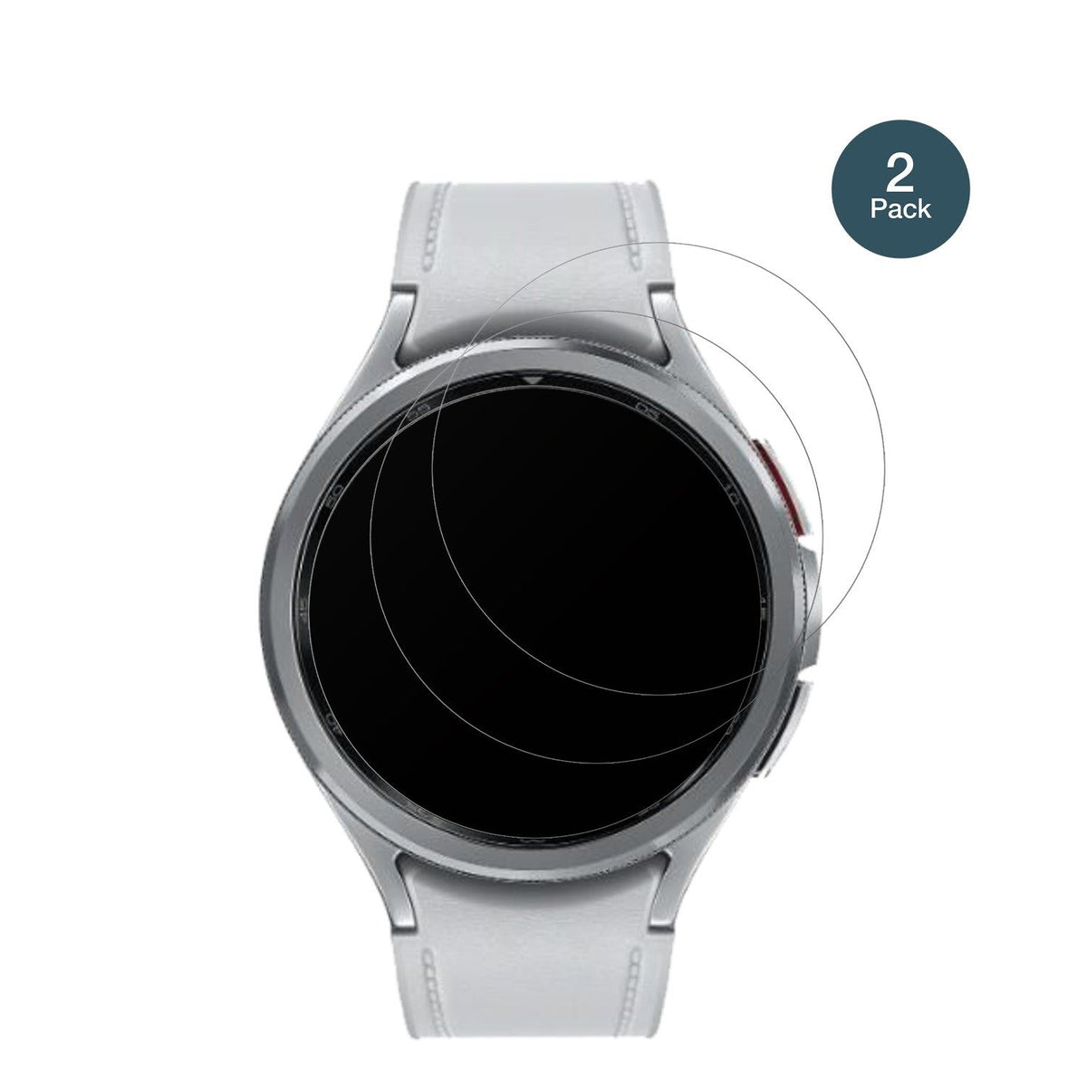 2x Screen Protector for Samsung Galaxy Watch 6 Classic 47mm matte Flexible