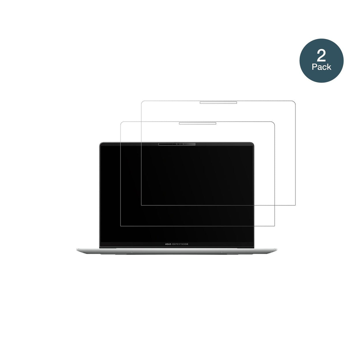 2x Screen Protector for Asus Expertbook P5 V5405 matte Flexible Glass 9H dipos