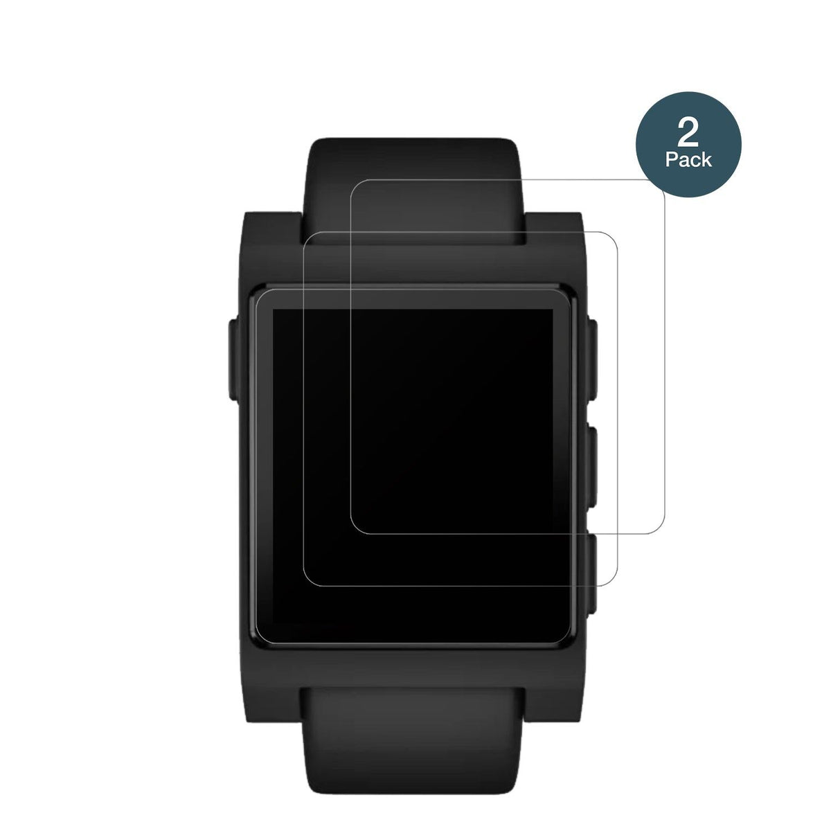 2x Screen Protector for Pebble Core 2 Duo matte Flexible Glass 9H dipos