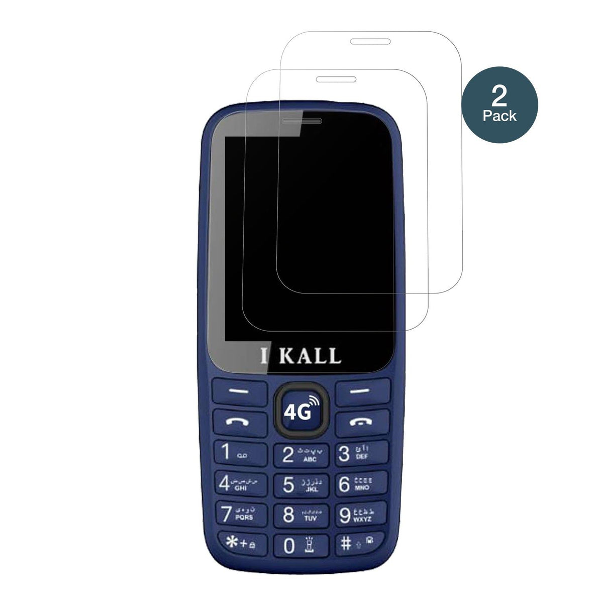 2x Screen Protector for I Kall I2 4G matte Flexible Glass 9H dipos